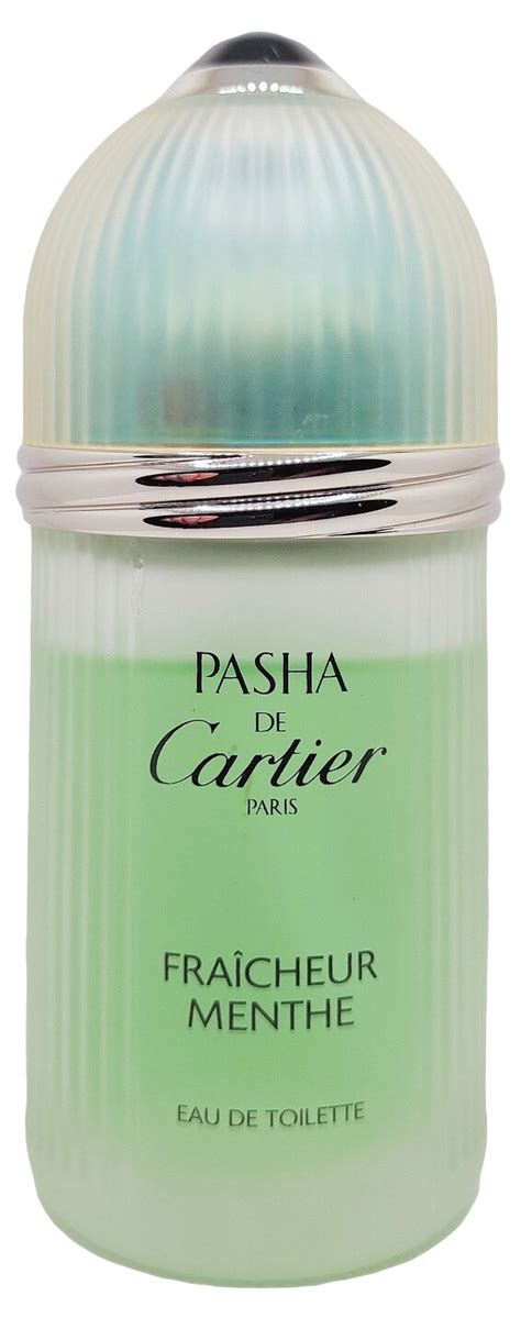 perfume pasha cartier fraicheur menthe.